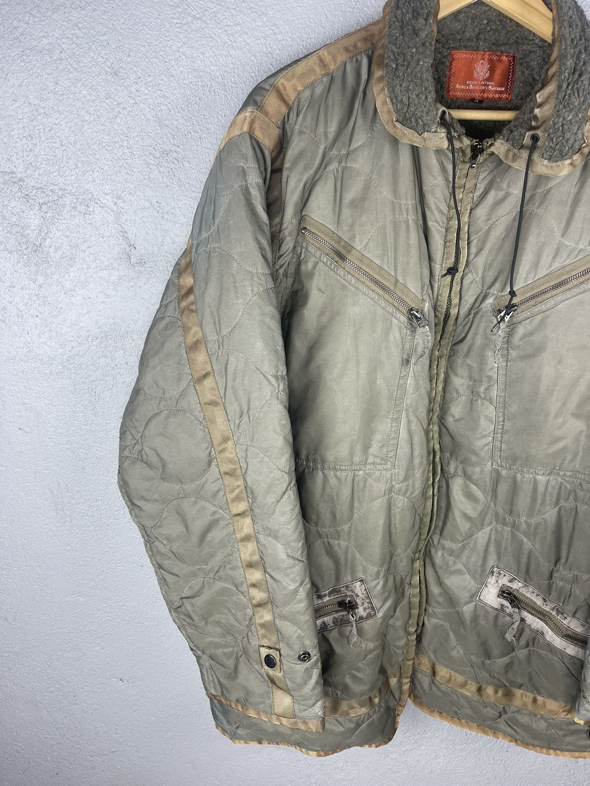 Avirex 🔥STEALS AVIREX Military Style Quilted Jacket Size US L / EU 52-54 / 3 - 4 Thumbnail
