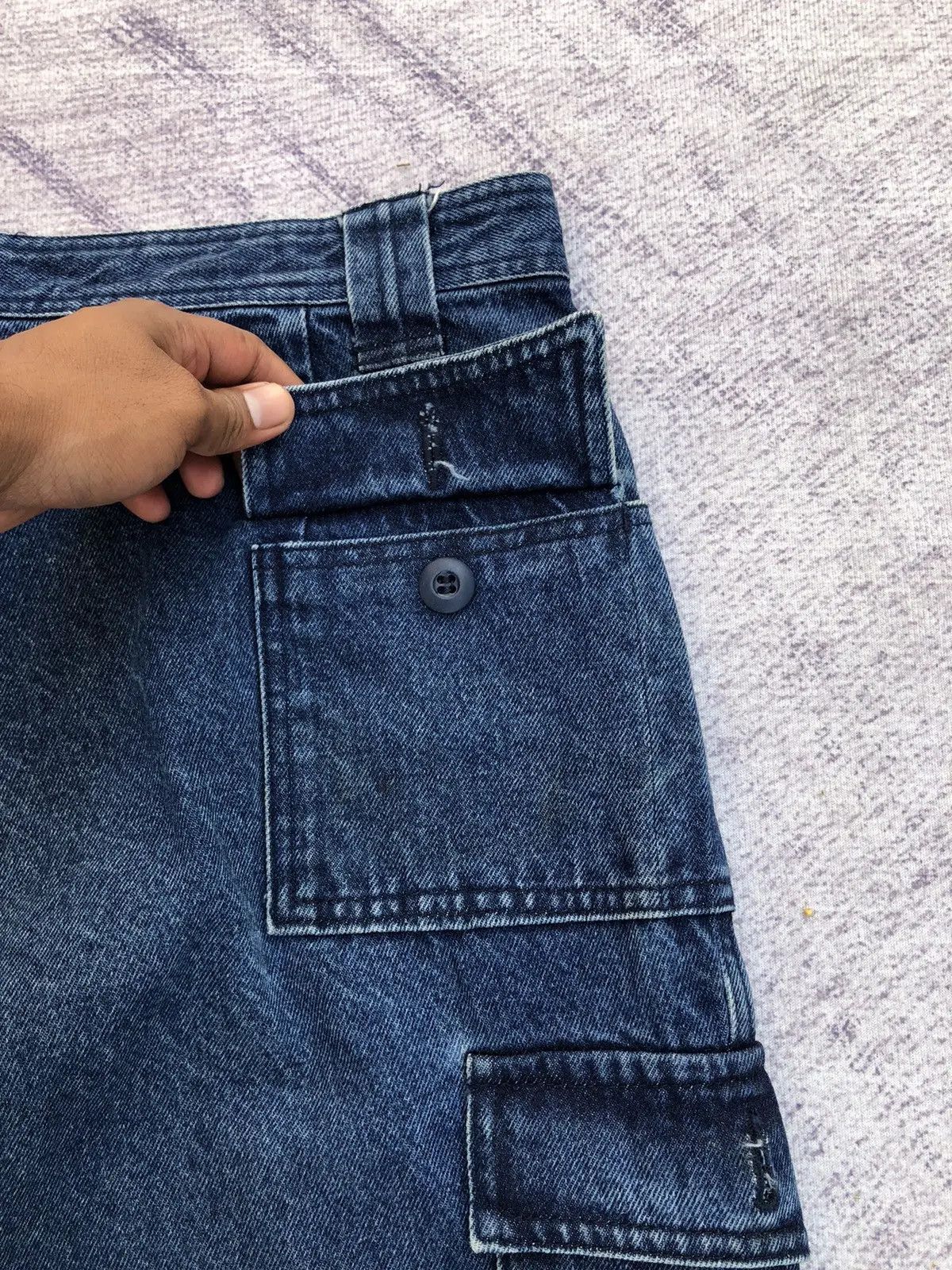 Japanese Brand Jeans Cargo Pants 7 Pocket Big Size W36 Size US 36 / EU 52 - 13 Thumbnail