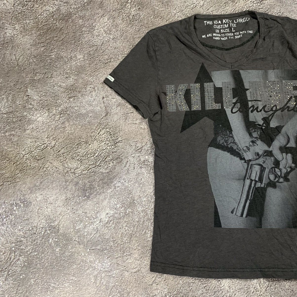 Vintage Vintage Y2K Graphic Tee Sun Faded Grunge Streetwear Boxy L Size US L / EU 52-54 / 3 - 3 Thumbnail