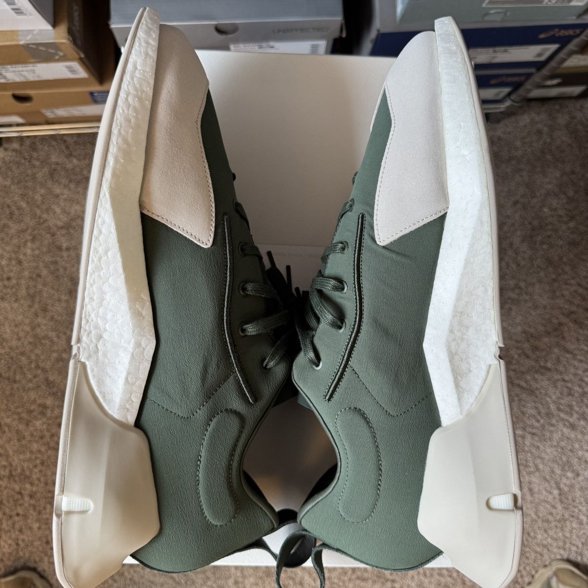 Adidas × Y-3 × Yohji Yamamoto Y-3 Orisan “Shadow Green” Size US 12.5 / EU 45-46 - 9 Thumbnail