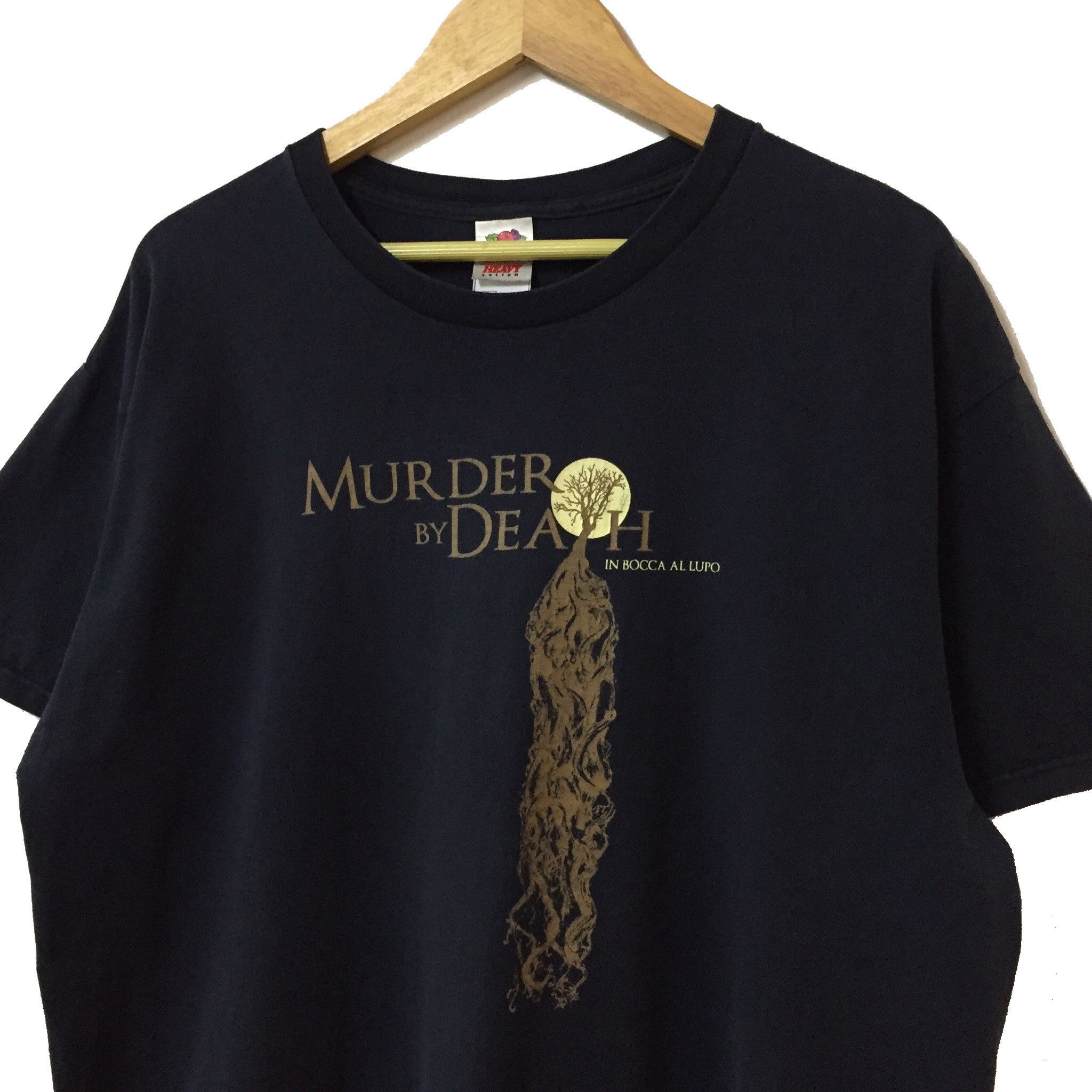 Band Tees × Vintage VINTAGE 00s MURDER BY DEATH INDIE ROCK ALBUM BAND TSHIRT Size US XL / EU 56 / 4 - 3 Thumbnail