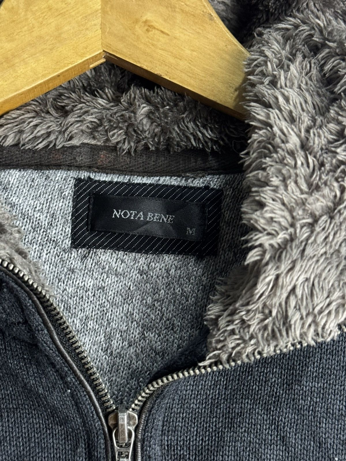 If Six Was Nine × Japanese Brand × Le Grande Bleu (L.G.B.) Nota Bene Hoodie Fur Japanese Size US M / EU 48-50 / 2 - 5 Thumbnail