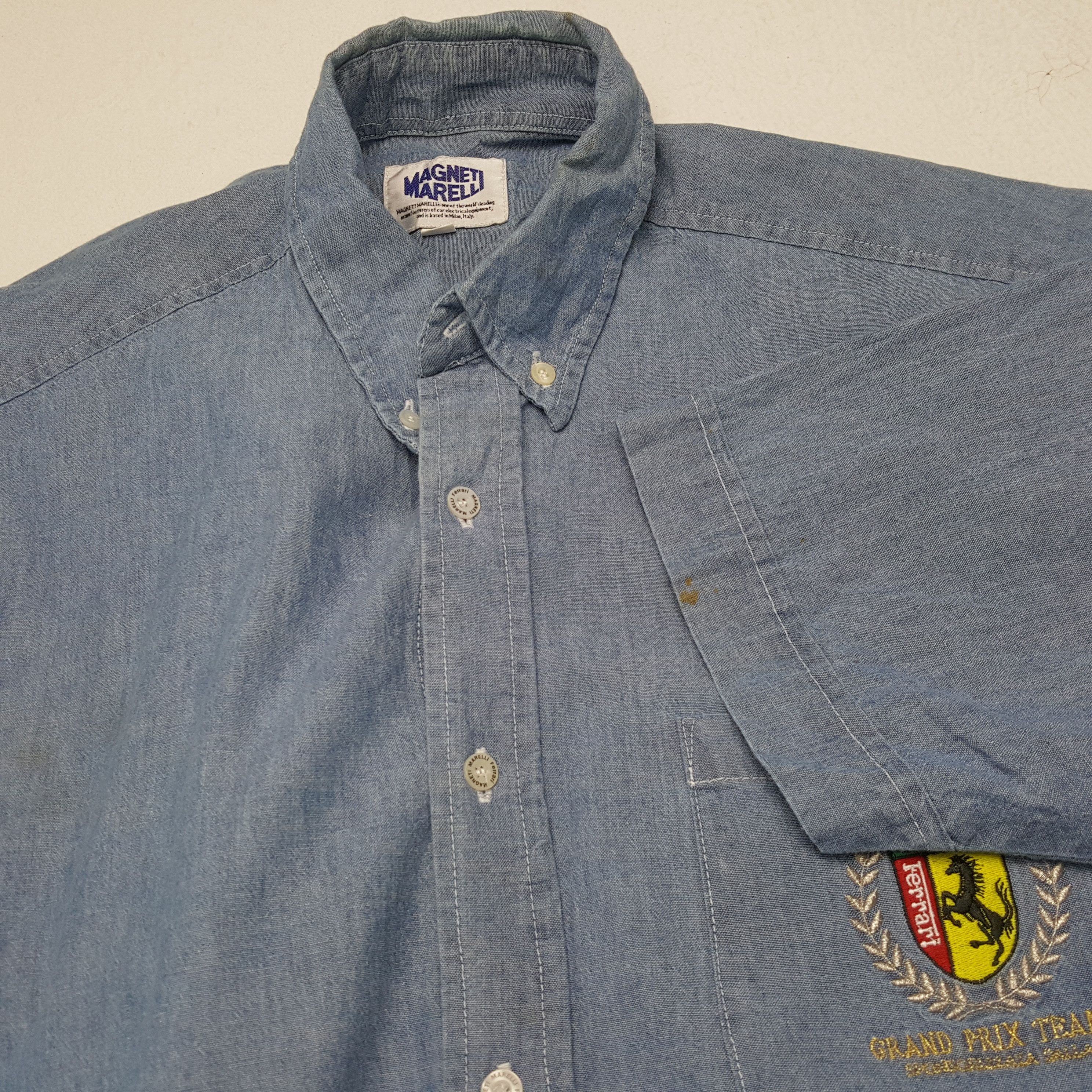 Ferrari MAGNETI MARELLI FERRARI Shirt Casual Style Size US L / EU 52-54 / 3 - 7 Thumbnail