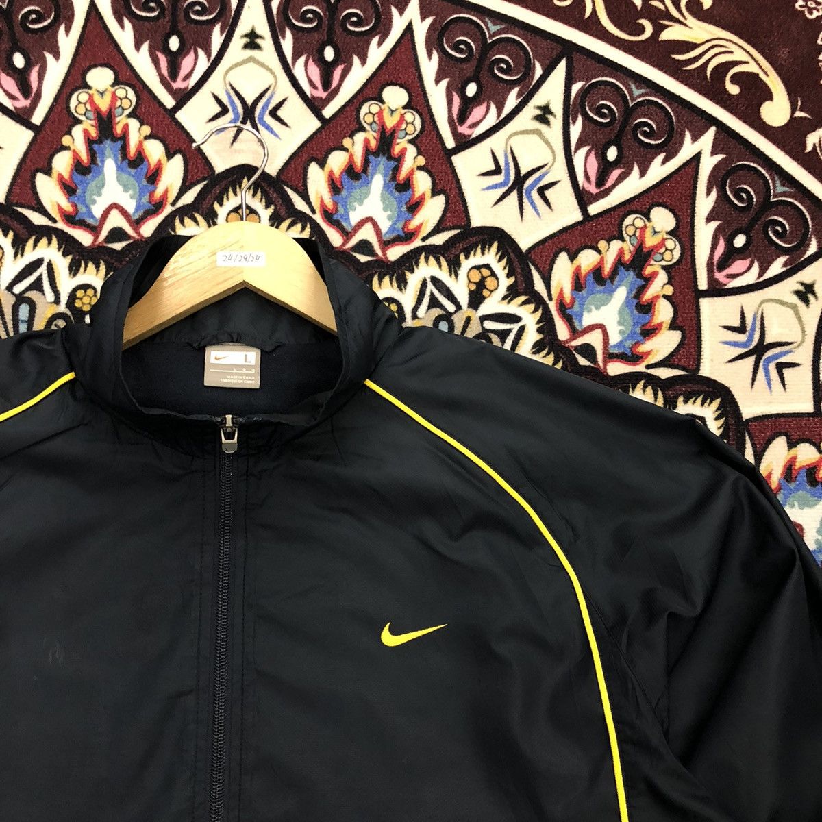 Nike Vintage Y2K Nike Small Swossh Windbreaker Jacket Size US L / EU 52-54 / 3 - 2 Thumbnail