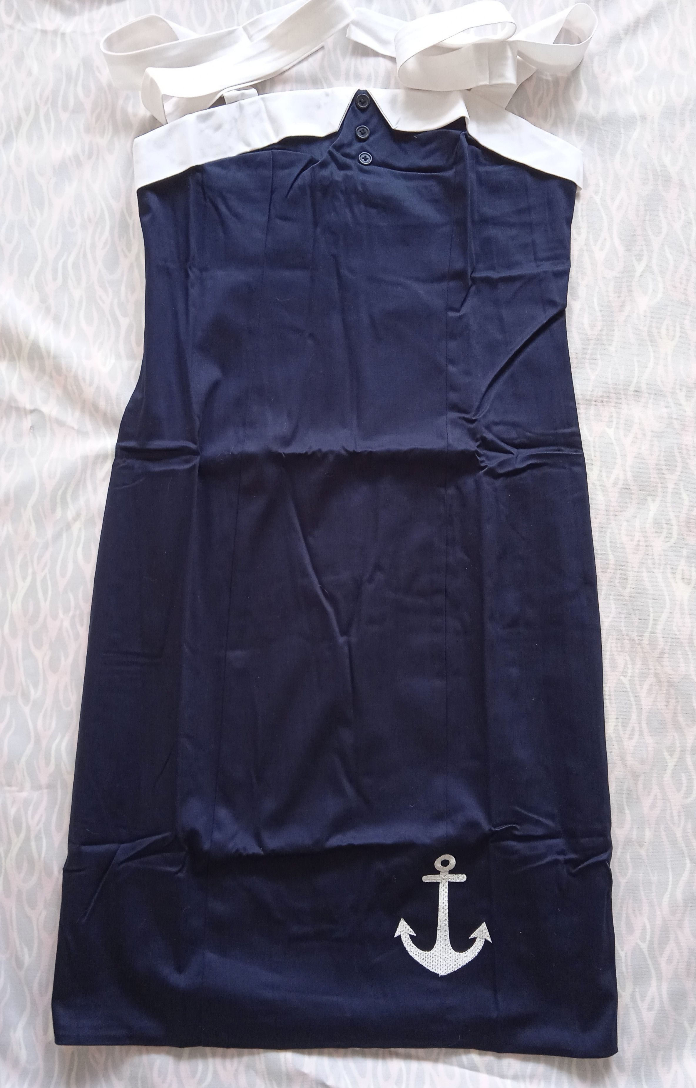 Other Women dress Dark Blue Strapless Hanging Neck dress Size M / US 6-8 / IT 42-44 - 2 Thumbnail