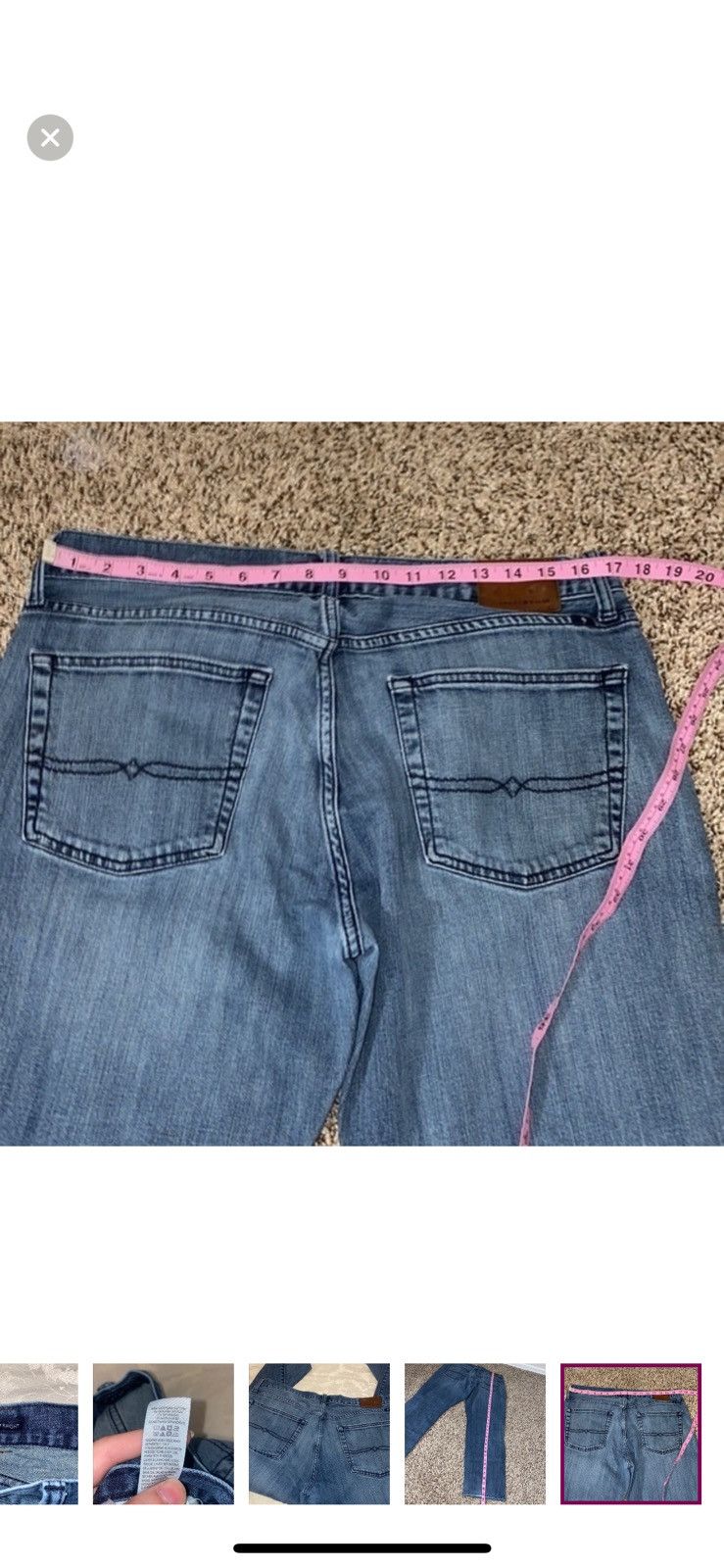 Lucky Brand Lucky brand 221 original straight jeans size 36 Size US 36 / EU 52 - 10 Thumbnail