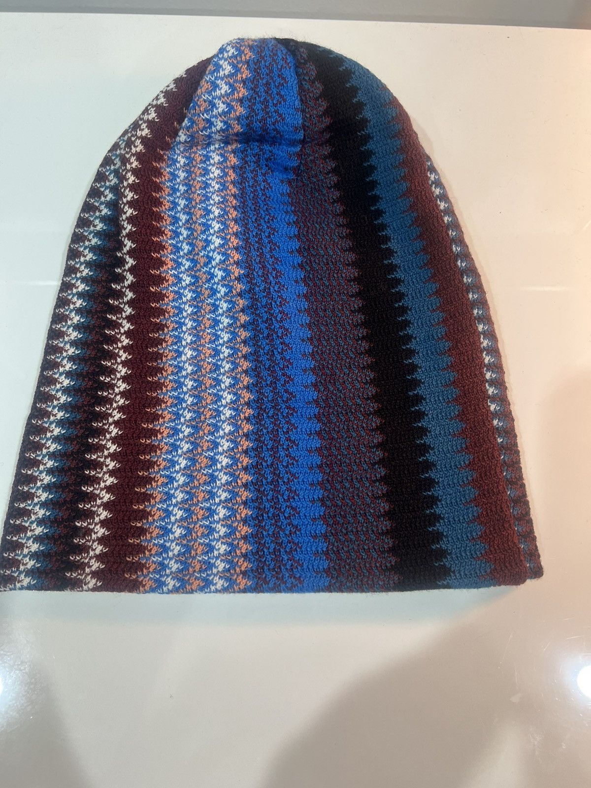 Missoni Missoni Striped Knit Beanie Size ONE SIZE - 3 Thumbnail