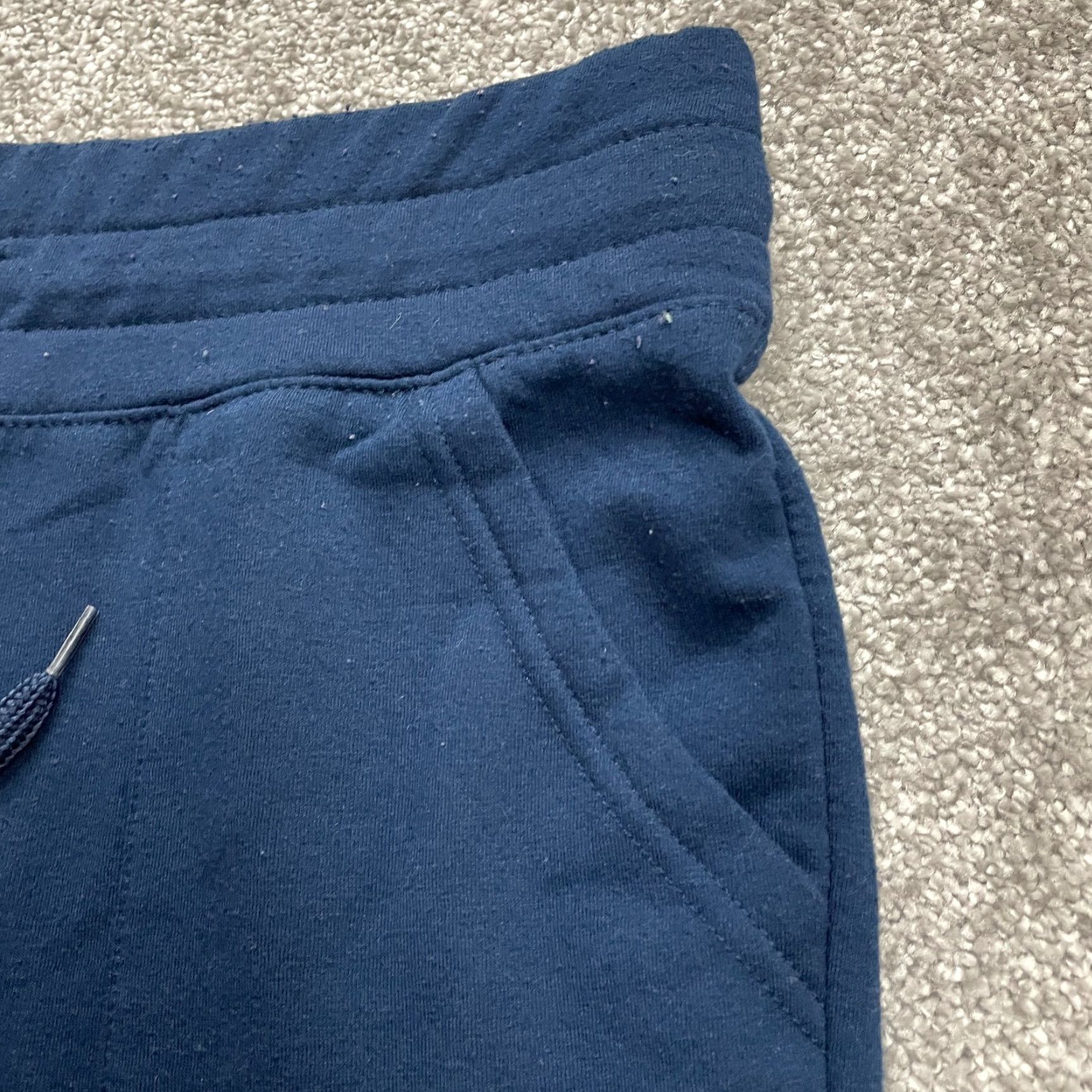 Athletic Works Athletic Works Jogger Pants Womens Small Blue Outdoor Fleece Drawstring 32x28.5 Size 28" / US 6 / IT 42 - 4 Thumbnail