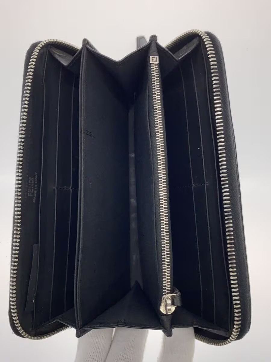Fendi Fendi Leather Long Wallet Black Size ONE SIZE - 4 Thumbnail