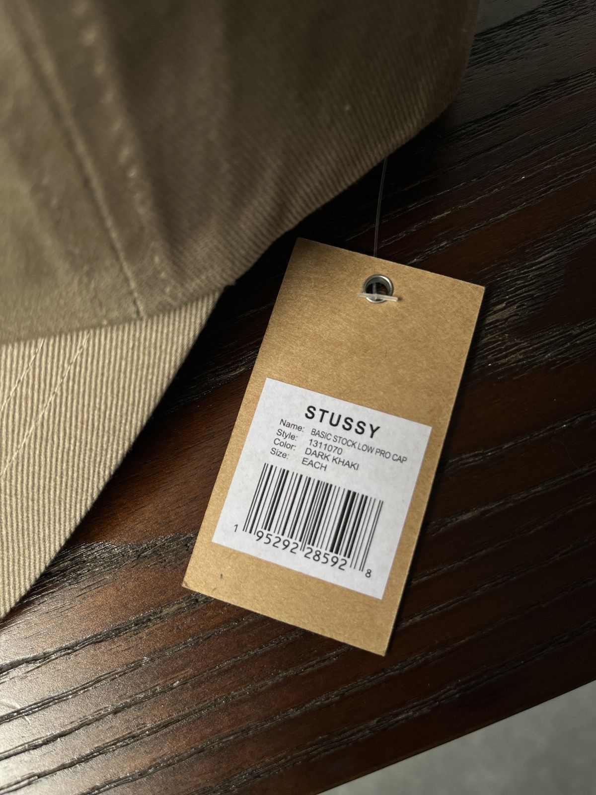 Stussy Stussy basic stock low pro cap Size ONE SIZE - 3 Thumbnail