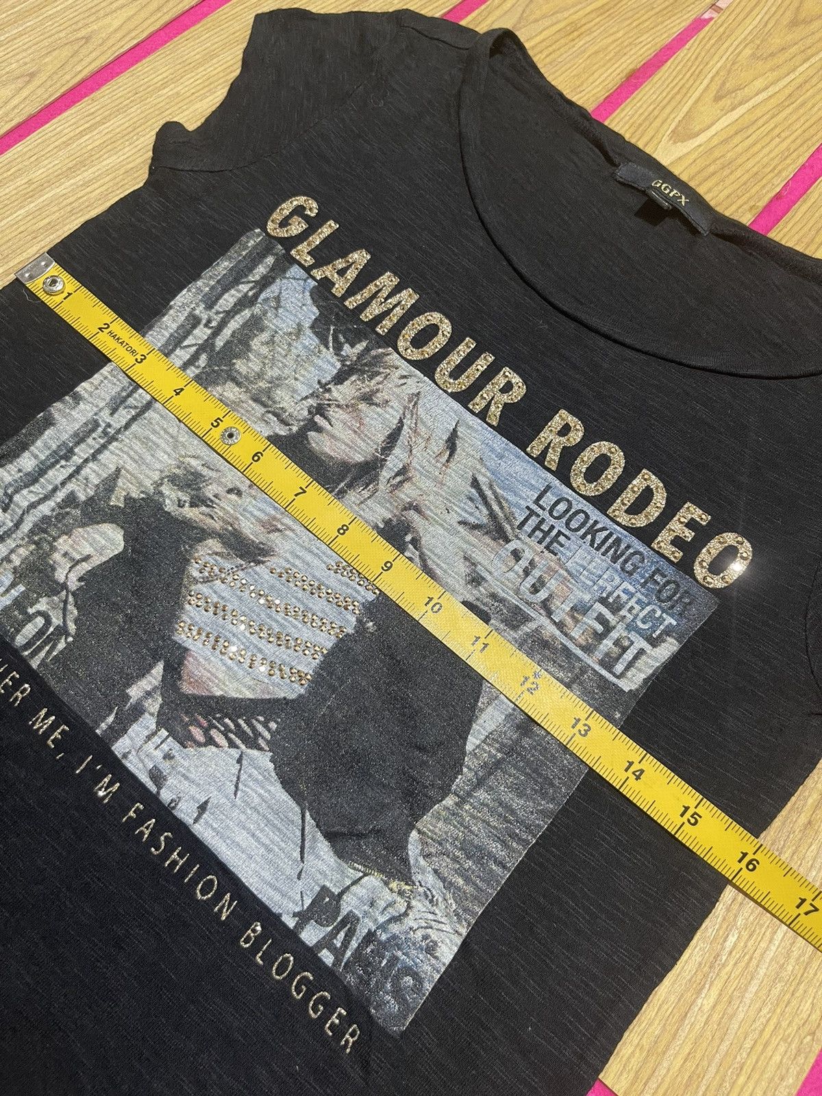 If Six Was Nine Y2K GLAMOUR RODEO short sleeve tshirt ifsix style Size M / US 6-8 / IT 42-44 - 10 Thumbnail