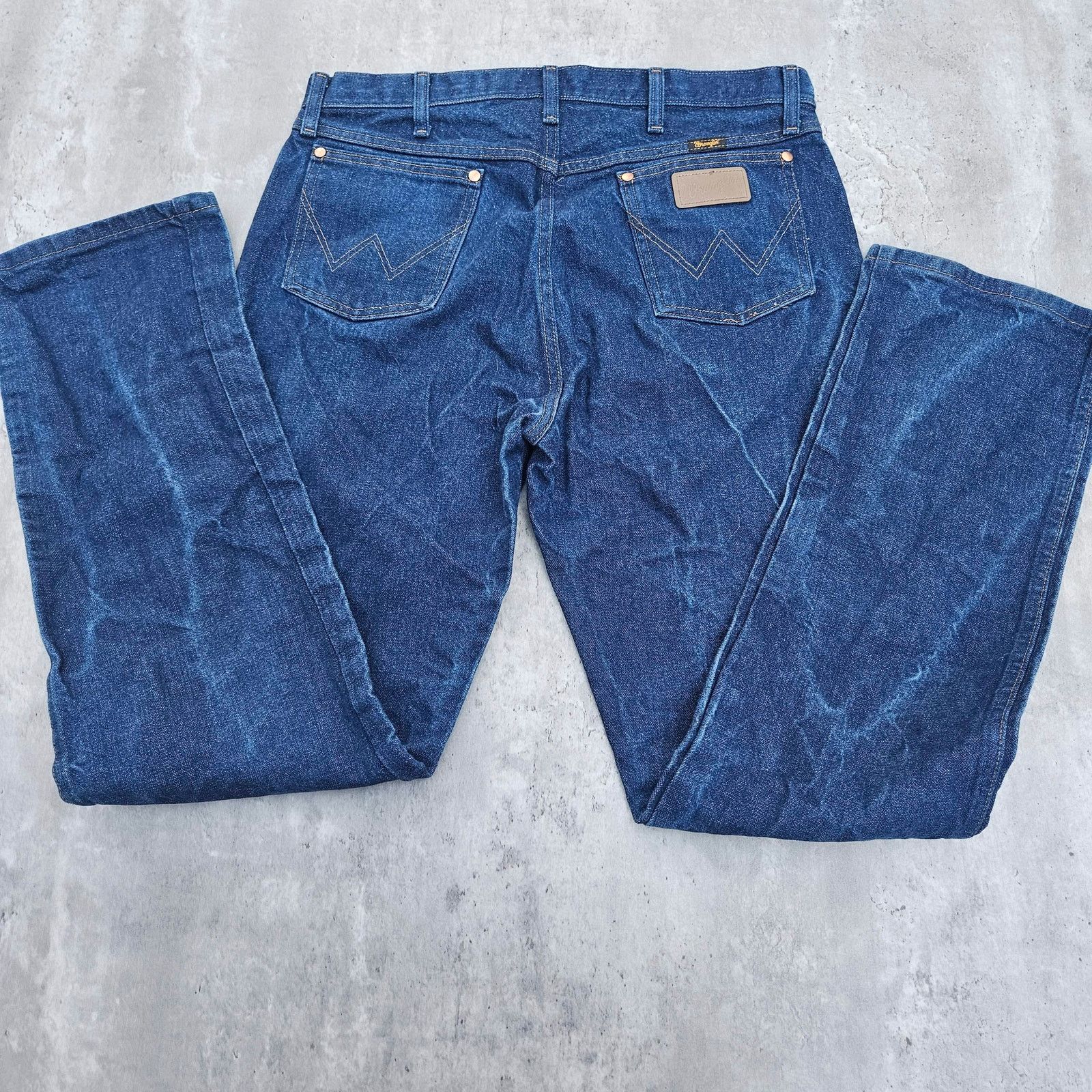 Wrangler Vintage 90's Wrangler Straight Leg Denim Jeans Men's 36X34 Size US 36 / EU 52 - 3 Thumbnail