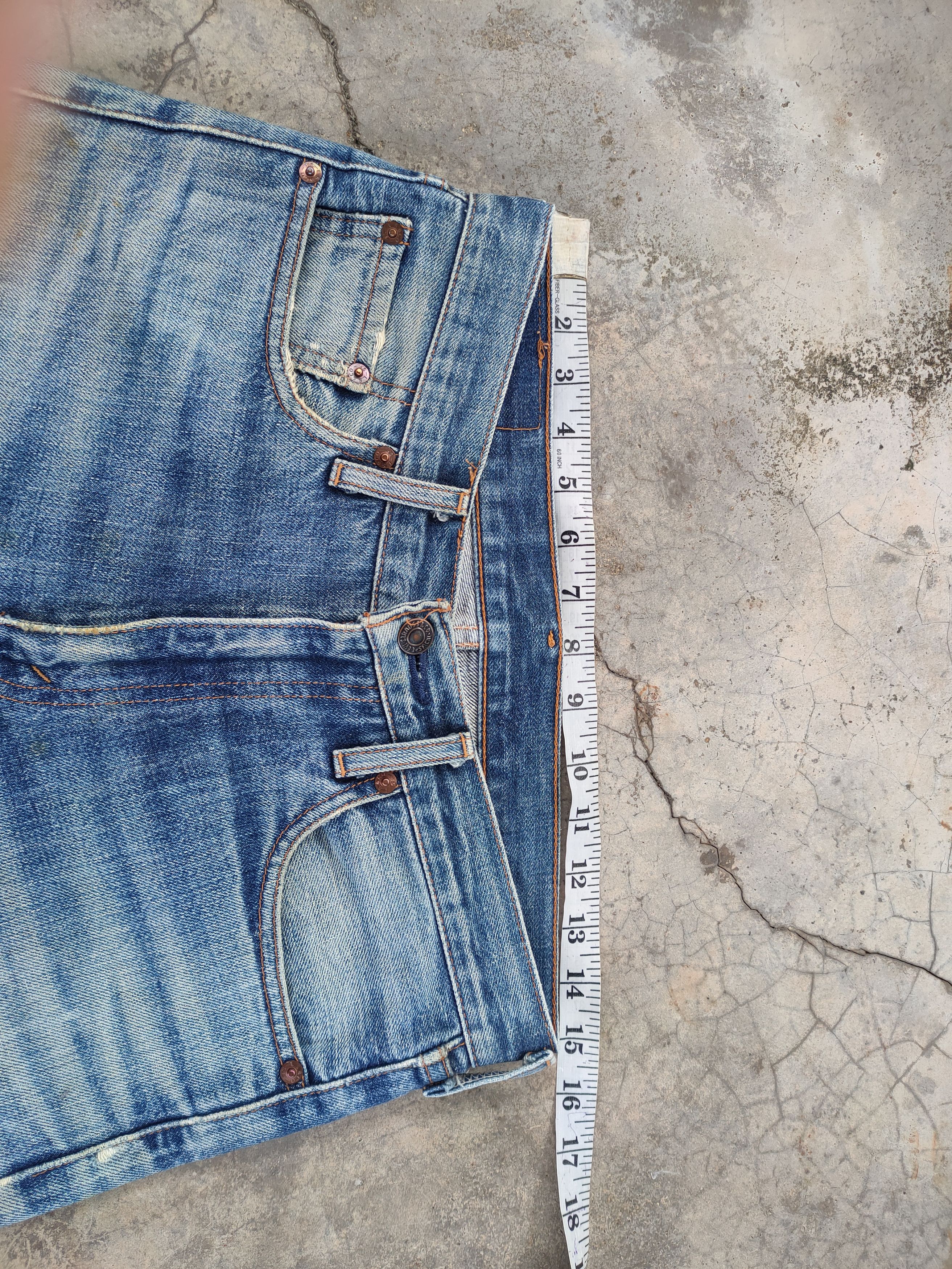 Levi's Vintage Clothing W30 VINTAGE LEVI'S 508 FADED DISTRESSED JEAN DENIM PANTS Size US 30 / EU 46 - 5 Thumbnail