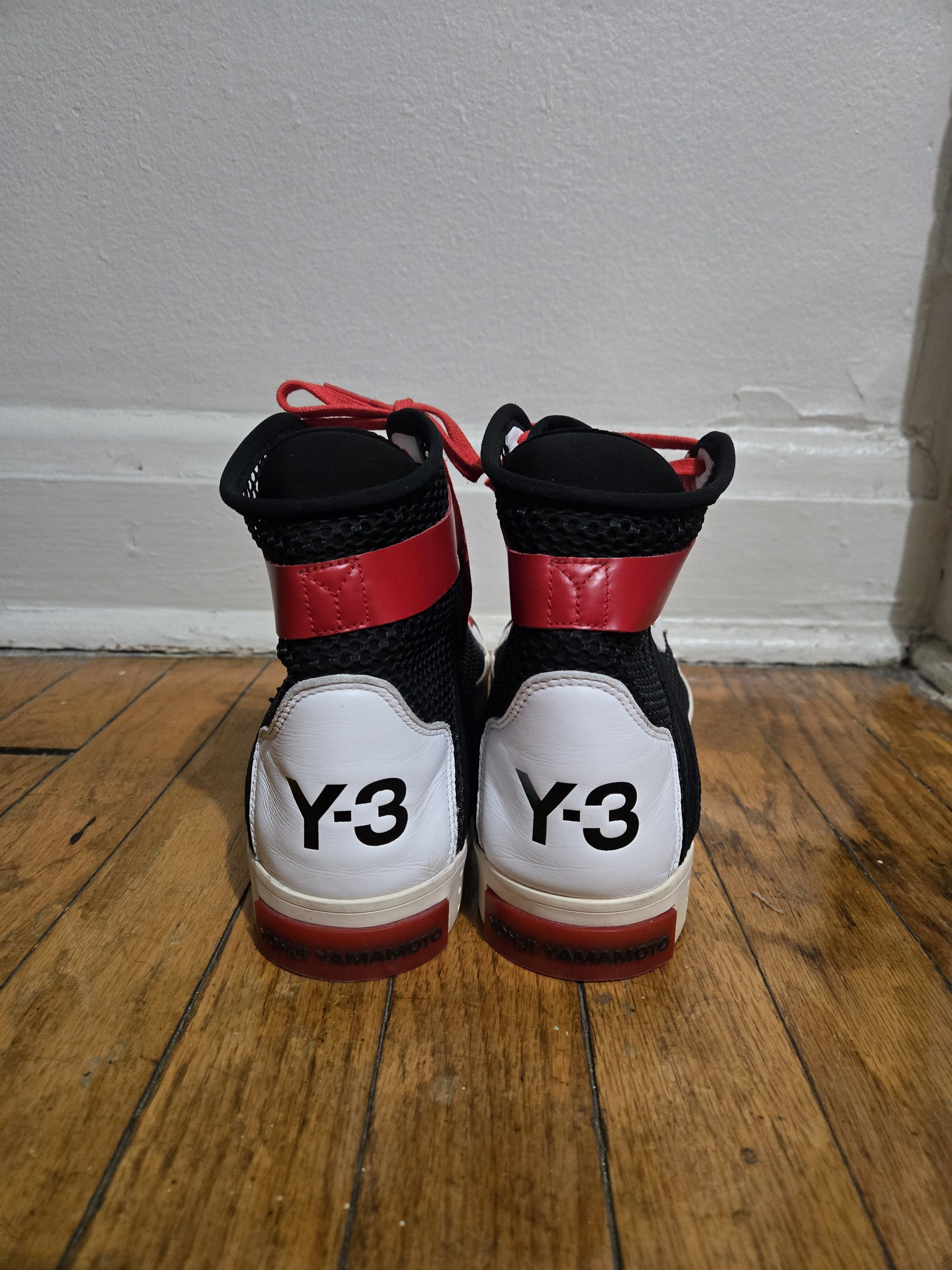Adidas × Y's Adidas x Y3 2013 12.5US/12UK Laver High Sneaker Shoes Size US 12.5 / EU 45-46 - 4 Thumbnail