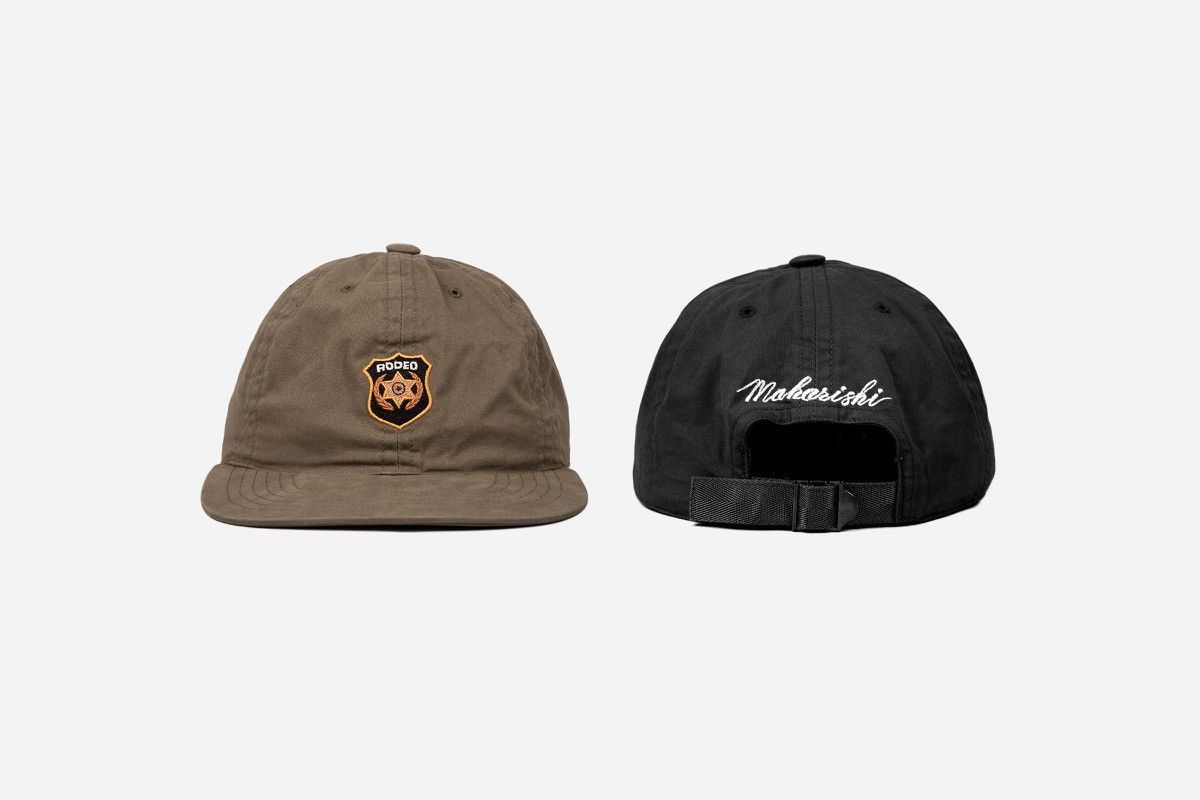 Maharishi × Travis Scott Travis Scott X Maharishi Badge Rodeo Tour Hat 2016 Dad Hat Size ONE SIZE - 6 Thumbnail