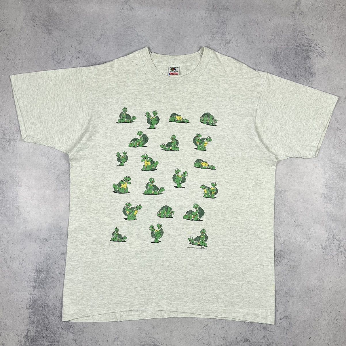 Vintage Vintage Turtle Sex position 18+ porn single stitch tee 1991 Size US XL / EU 56 / 4 - 2 Thumbnail