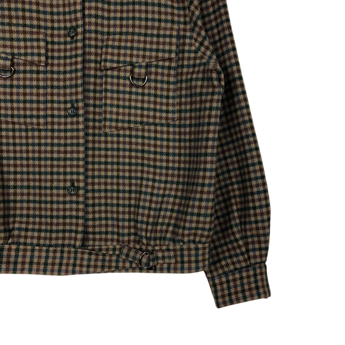 Japanese Brand 📌Vintage Bomber Jacket Parienne Tartan Check Issey Miyake Size US M / EU 48-50 / 2 - 6 Thumbnail