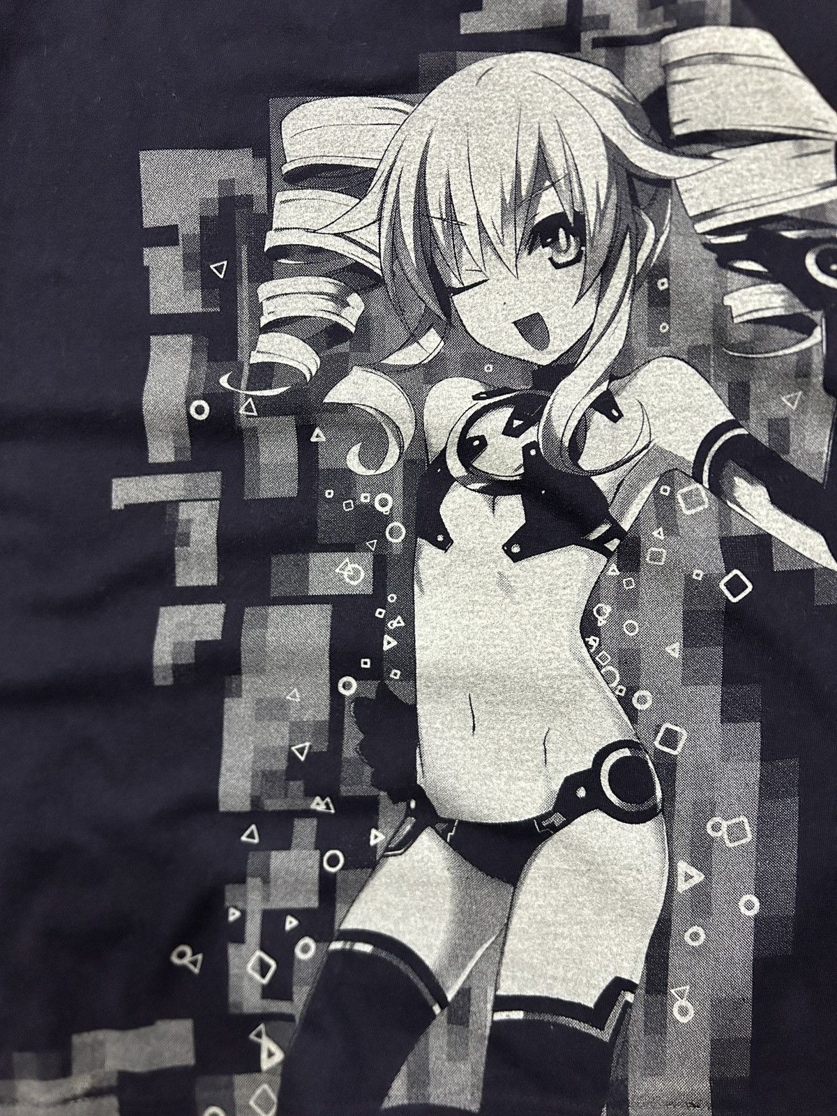 Anime Vintage Waifu Hentai Anime Naked Cospa Graphic Tee Size US M / EU 48-50 / 2 - 2 Thumbnail