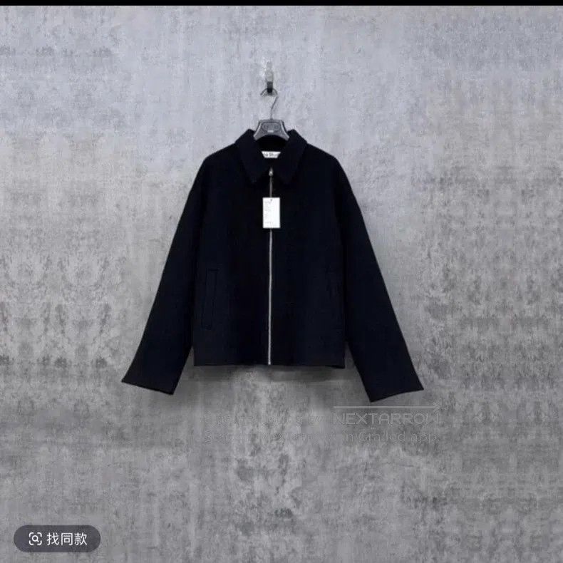 Acne Studios Acne Studios 25款 Wool Zip-Up Collar Jacket Size US S / EU 44-46 / 1 - 1 Thumbnail