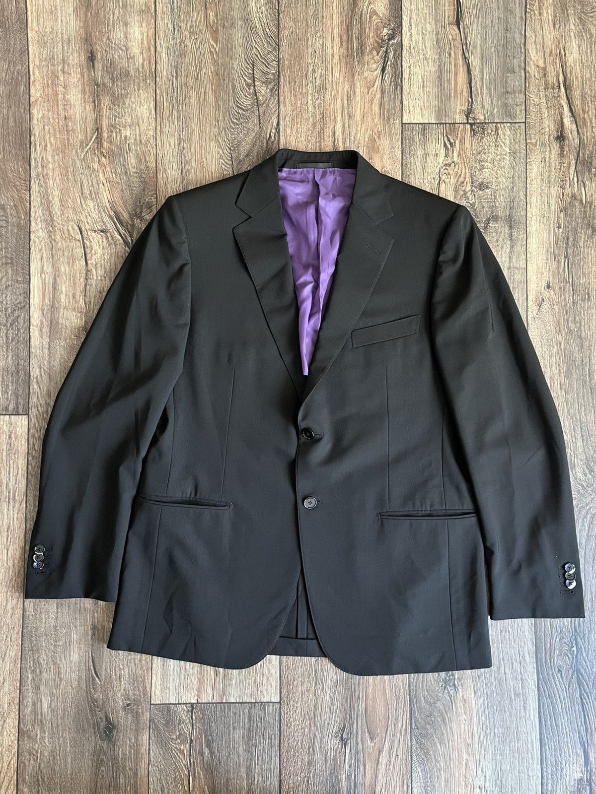 Ermenegildo Zegna × Z Zegna Ermenegildo Zegna Su Misura Wool Two Buttons Blazer Size 52R - 1 Thumbnail