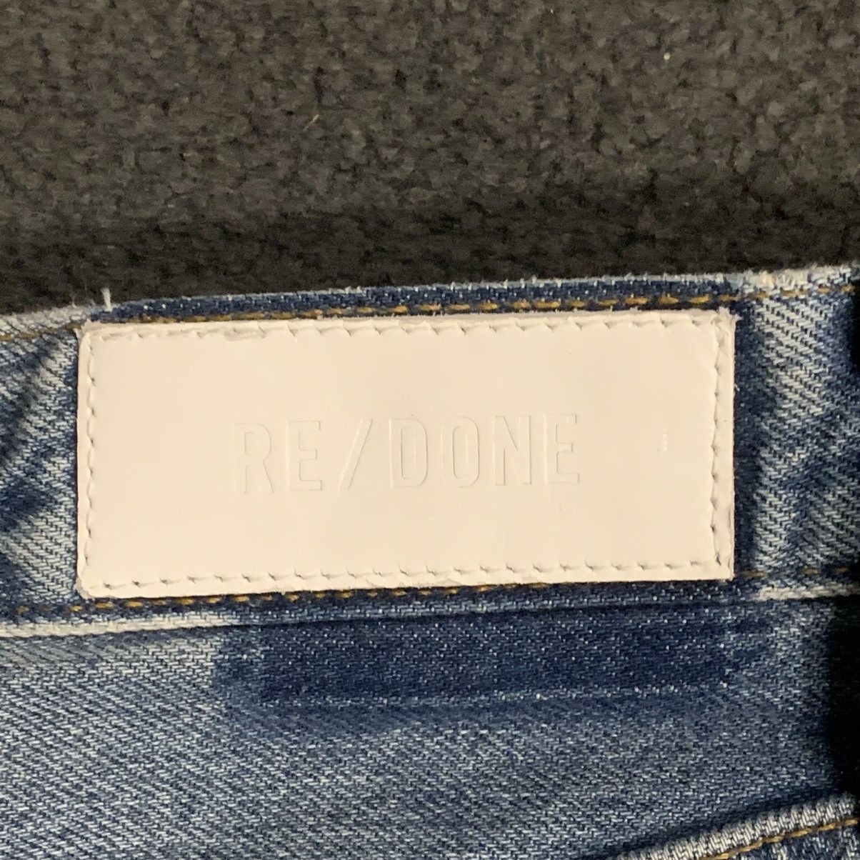 RE/DONE RE / DONE WOMENS STOVE PIPE JEANS Size 27" / US 4 / IT 40 - 13 Thumbnail