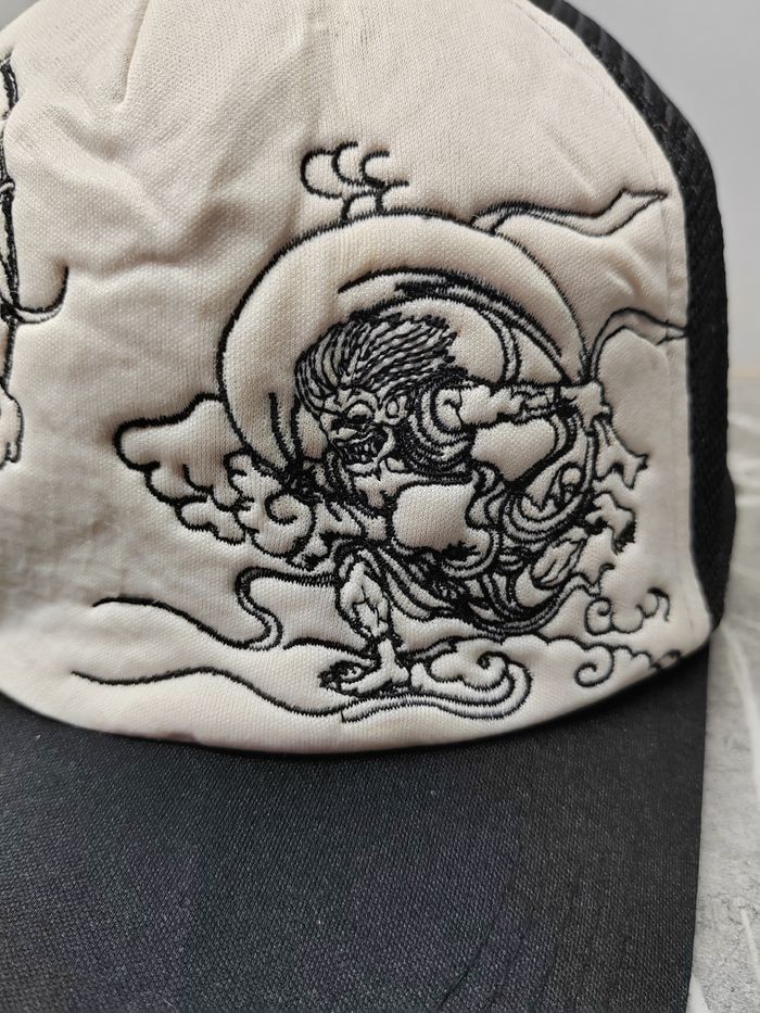 Japanese Brand Vintage Sukajan Style Trucker Cap Hat Size ONE SIZE - 3 Thumbnail