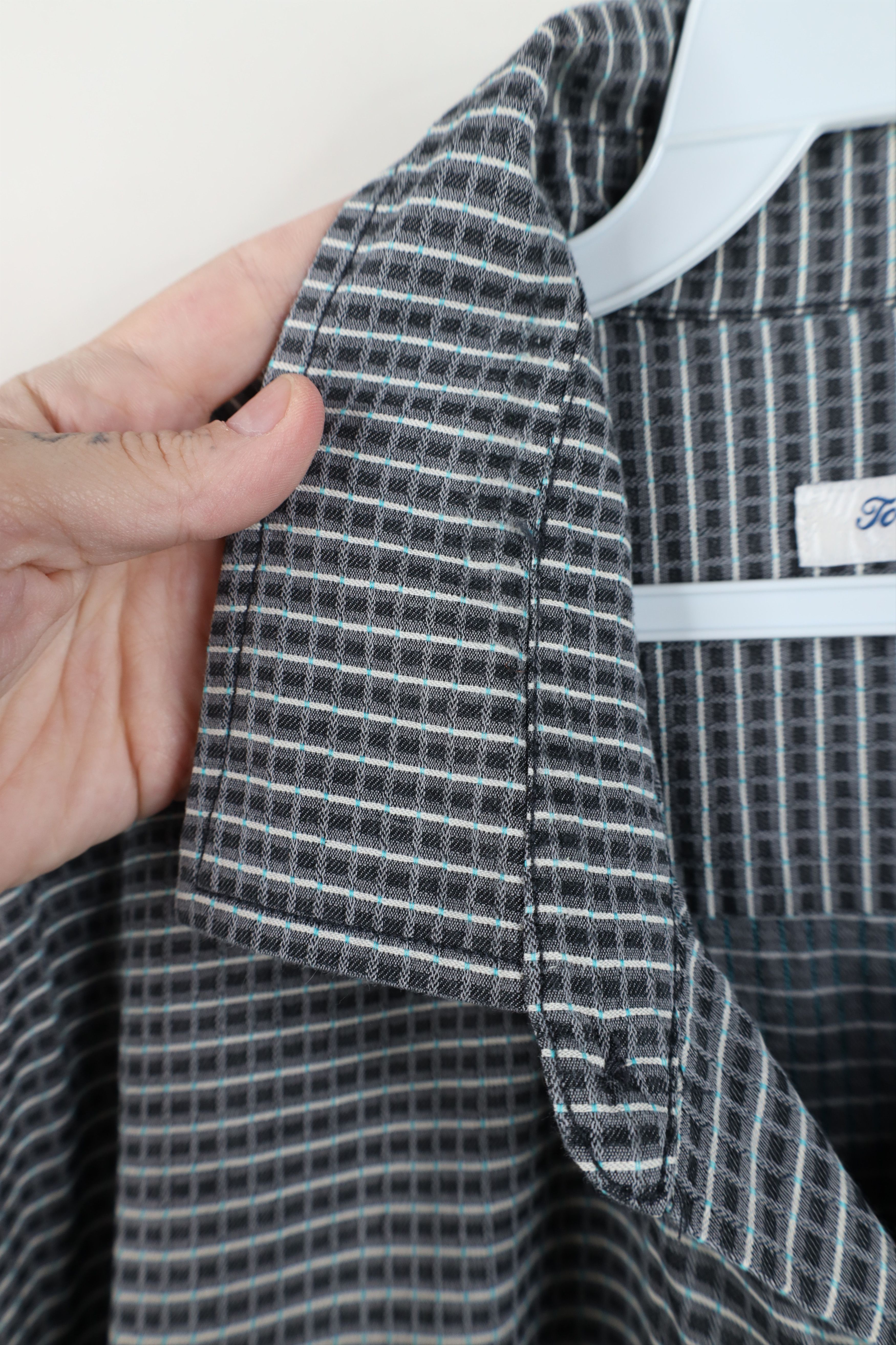 Tommy Bahama Tommy Bahama Striped Seer Sucker Short Sleeve Button Shirt Size US XL / EU 56 / 4 - 7 Thumbnail