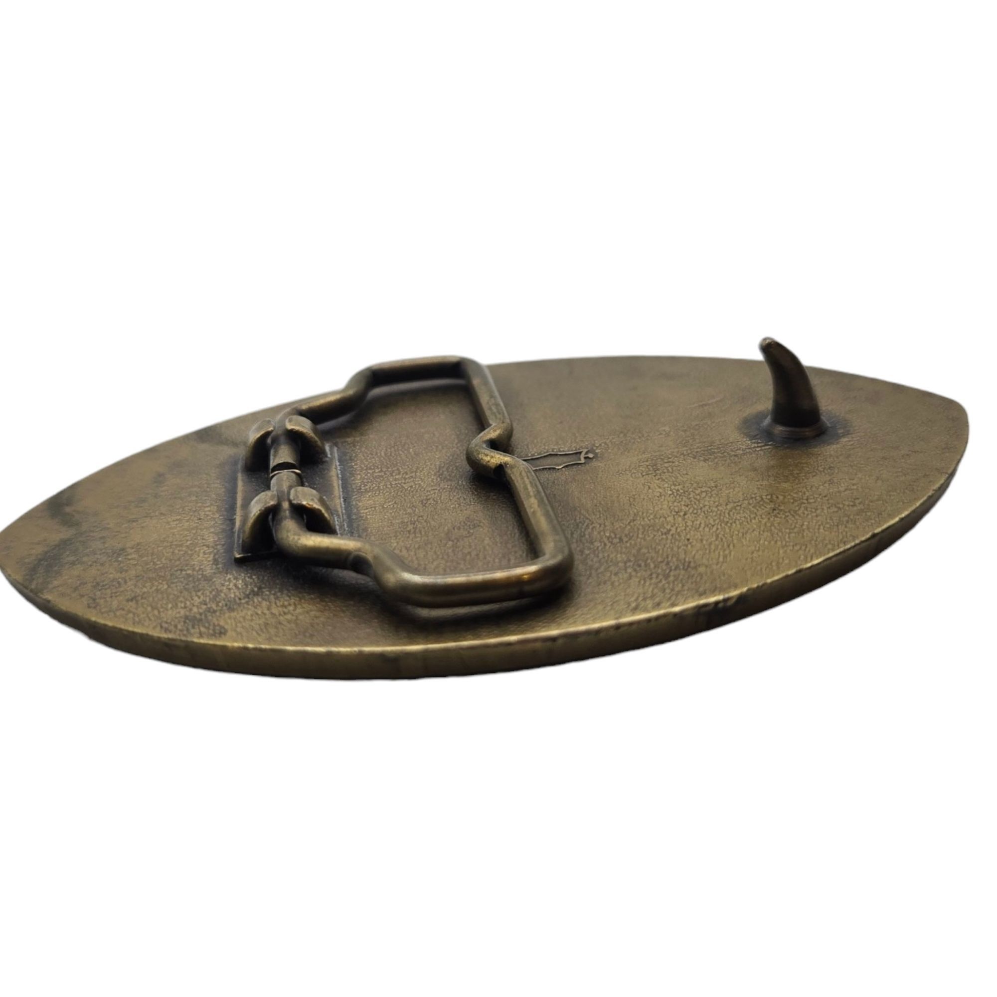 Vintage Vintage Shriners Masonic Football Belt Buckle Fraternal Orga Size ONE SIZE - 5 Thumbnail