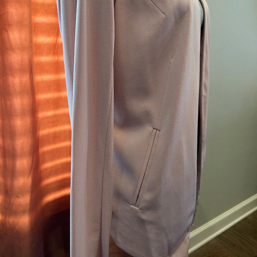 Designer BCBGeneration Blush Pink Lightweight Jacket Size M / US 6-8 / IT 42-44 - 4 Thumbnail