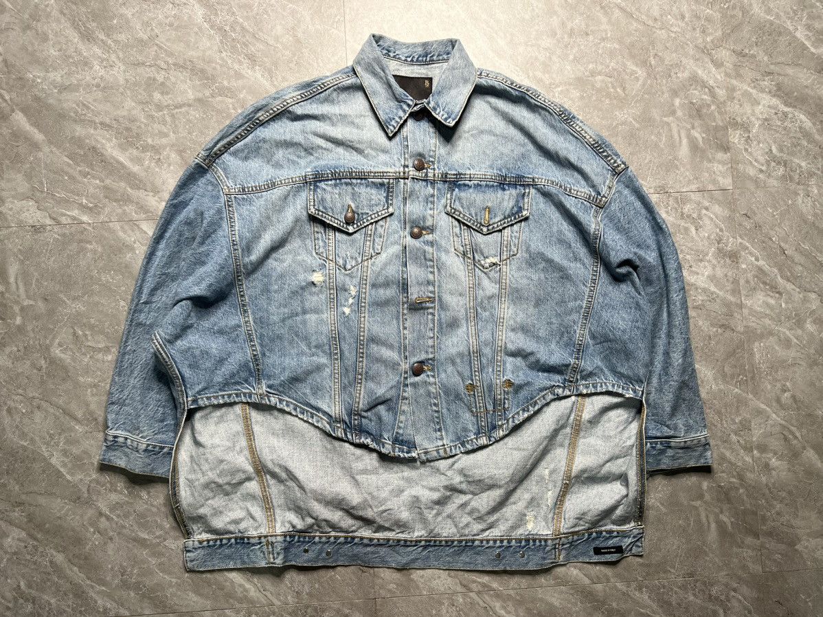 R13- Oversized Denim Shirt Jacket