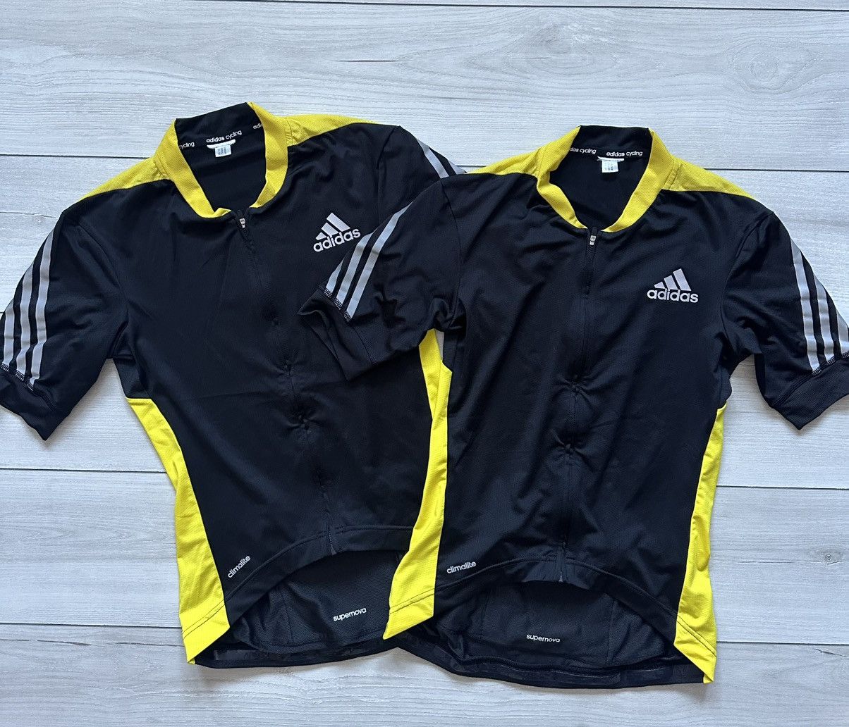 Adidas Adidas Cycling supernova climalite full zip jersey shirt Size US S / EU 44-46 / 1 - 1 Thumbnail