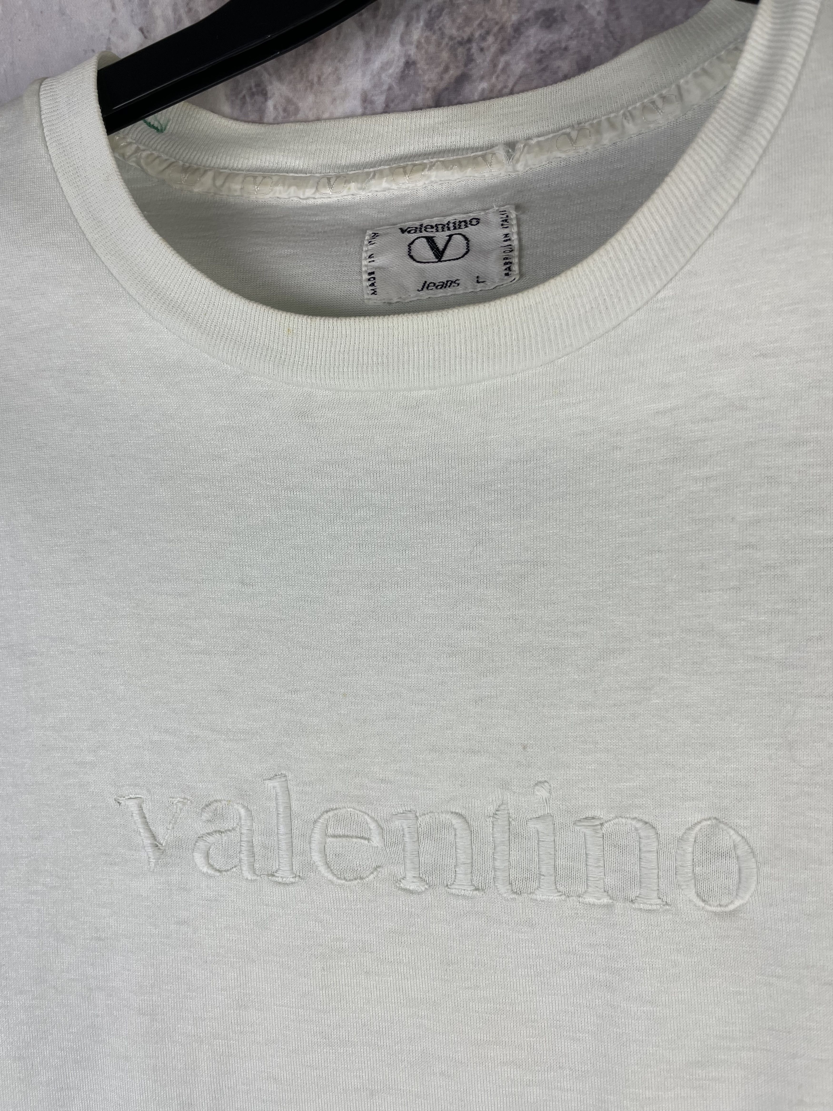 Valentino Valentino Vintage 90s Tee Size US L / EU 52-54 / 3 - 3 Thumbnail