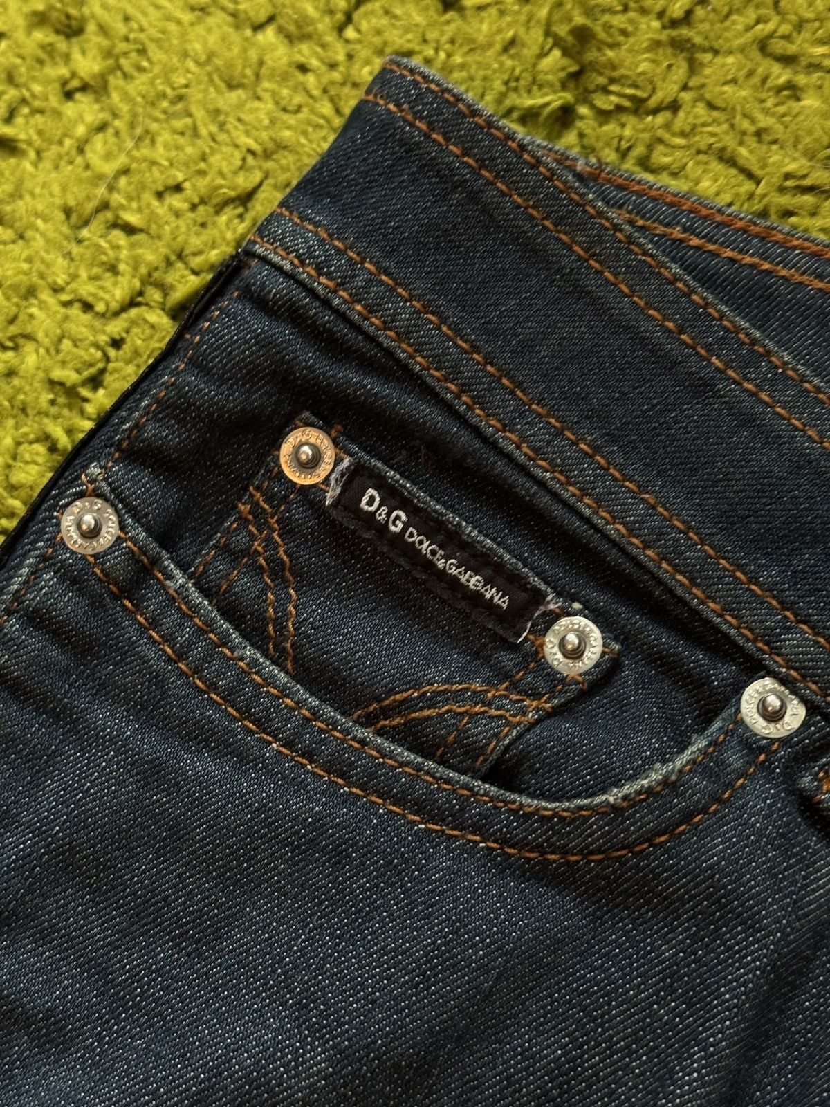 Dolce & Gabbana Dolce & Gabbana D&G 2000s vintage zip opening jeans denim Size 27" / US 4 / IT 40 - 4 Thumbnail