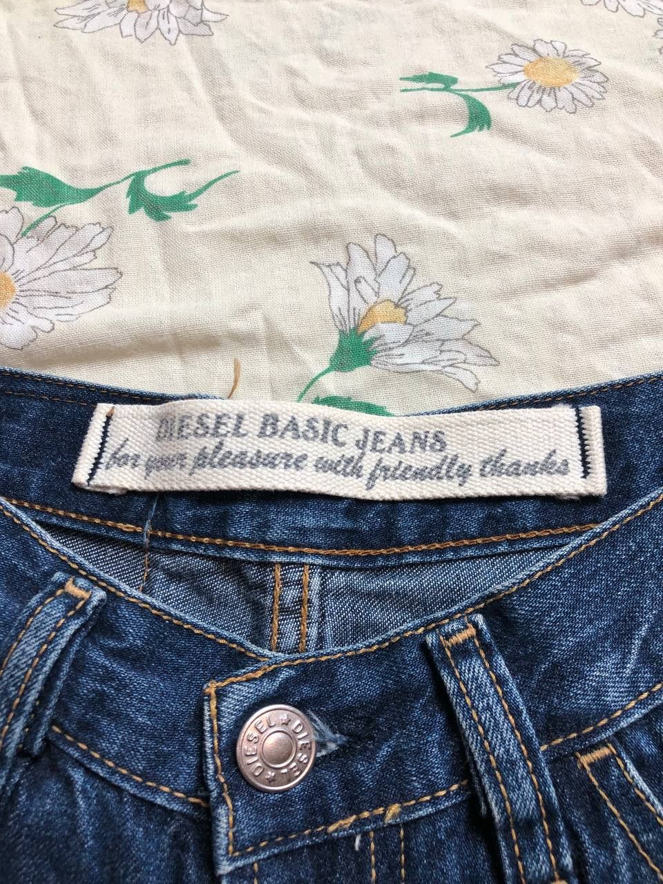 Diesel DIESEL BASIC JEANS Denim Blue Regular Fit Tapered Legs Size US 28 / EU 44 - 13 Thumbnail