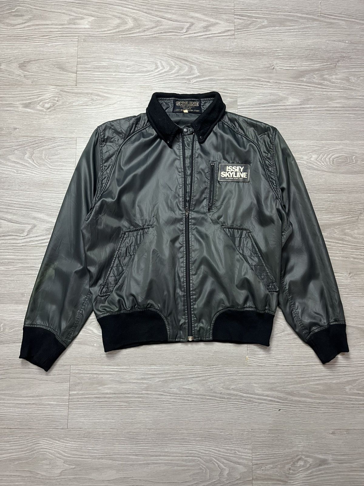 Issey Miyake 80’s Issey Miyake X nissan “ Skyline “ Bomber Jacket Size US L / EU 52-54 / 3 - 10 Thumbnail