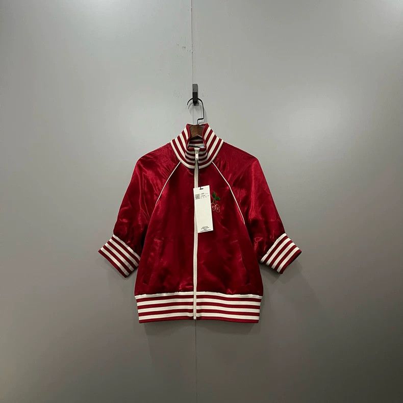 Gucci GG cherry embroidered jacket 2502-Nextarrow