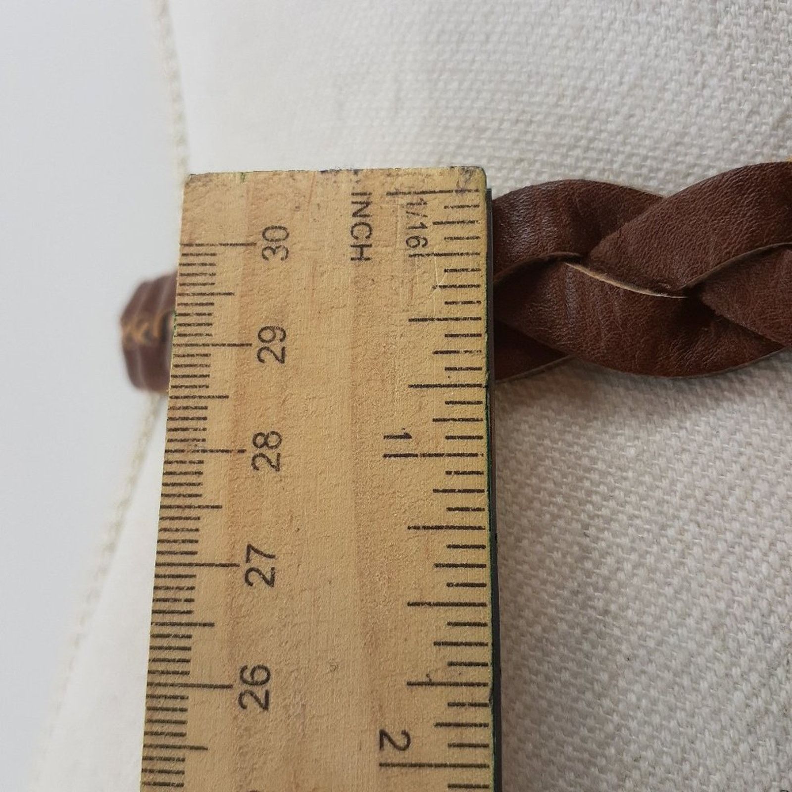 Other Junior braided Manmade faux leather Belt Women's Size XS Size ONE SIZE - 5 Thumbnail