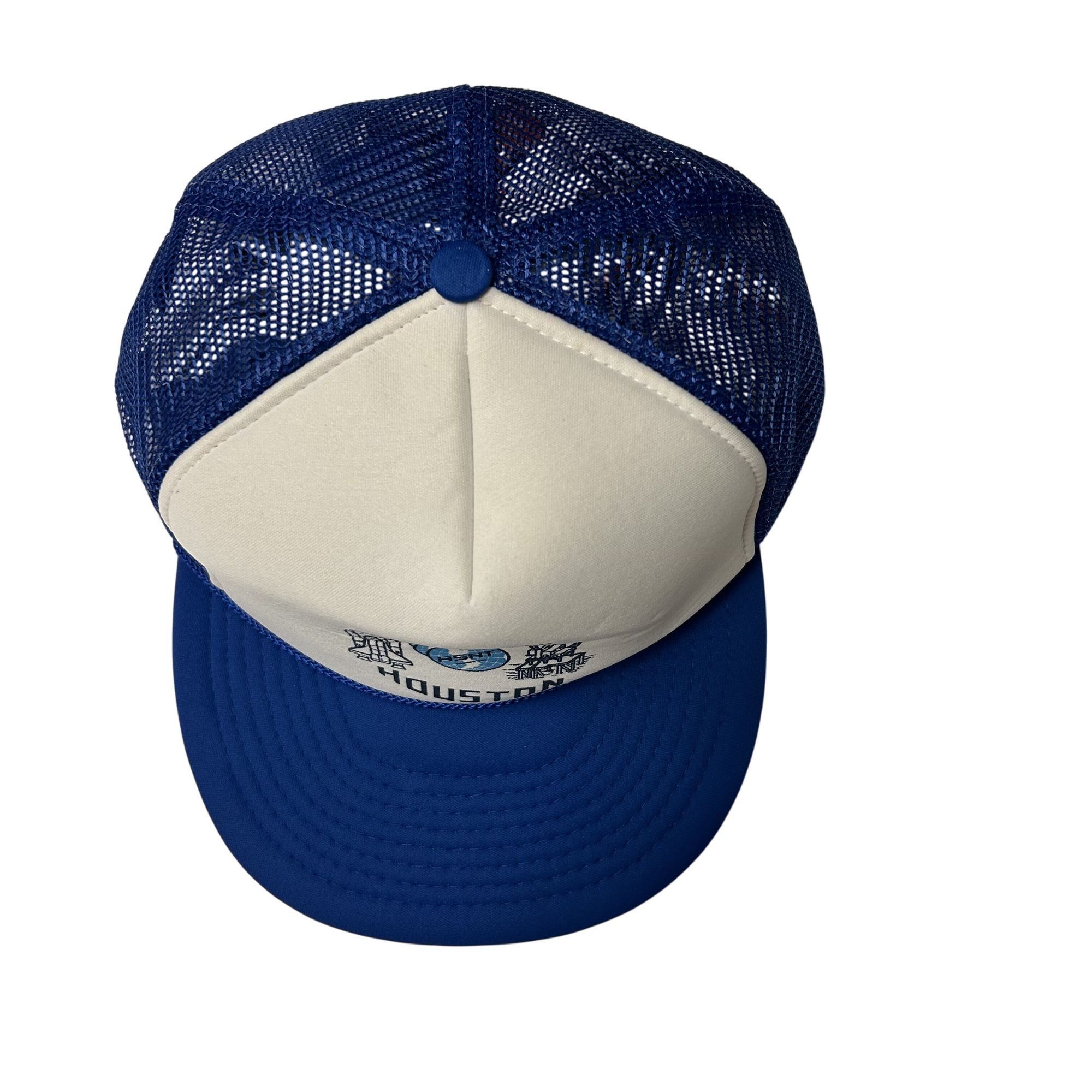 Nissan NOS 80's Mesh TRUCKER Hat ASNT Greater HOUSTON Snapback Size ONE SIZE - 6 Thumbnail