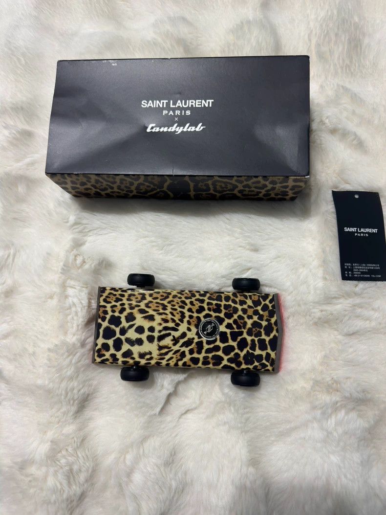 Saint Laurent Paris saint laurent parisLeopard print solid wood car model 2503- Size ONE SIZE - 5 Thumbnail