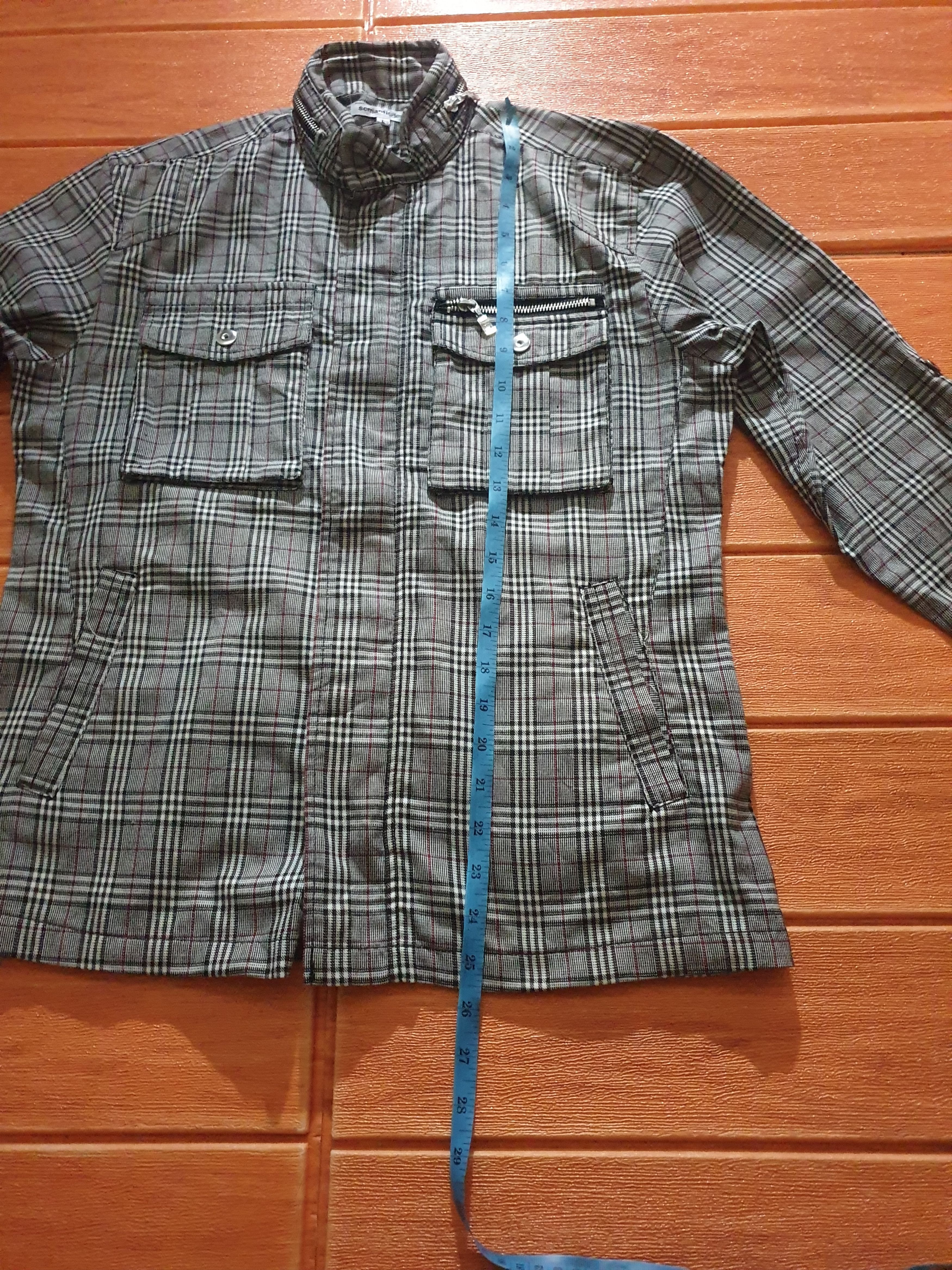 Japanese Brand 💥Semantic design japanese brand checkered Jacket Size US M / EU 48-50 / 2 - 6 Thumbnail
