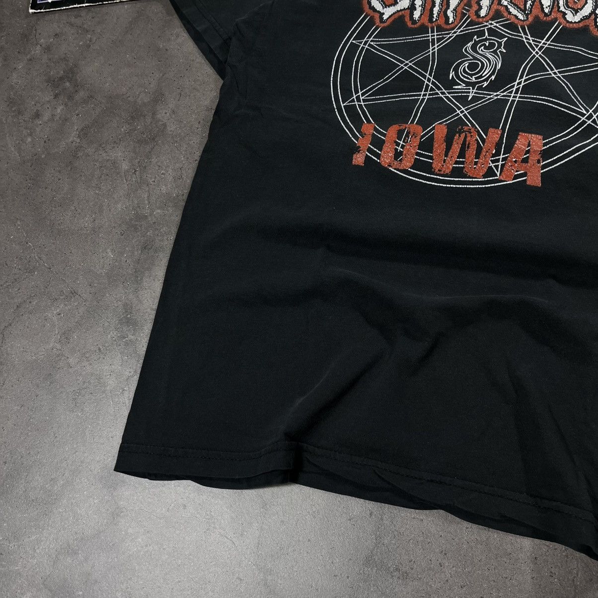 Slipknot Vintage 00s Slipknot Iowa goat big logo heavy metal tee Size US L / EU 52-54 / 3 - 14 Thumbnail