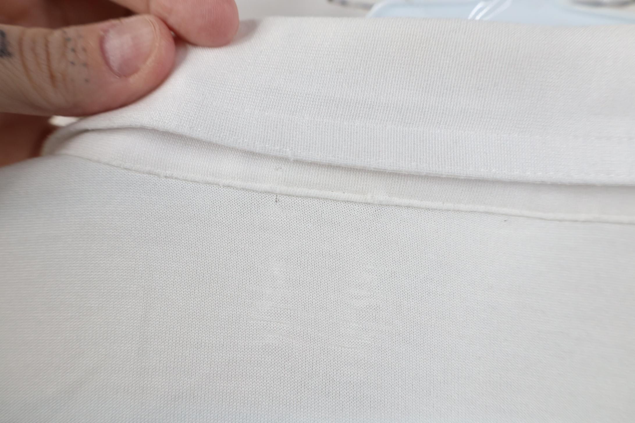 Vintage Vintage 90s Streetwear Knit Collared Golf Polo Shirt White Size US XL / EU 56 / 4 - 11 Thumbnail