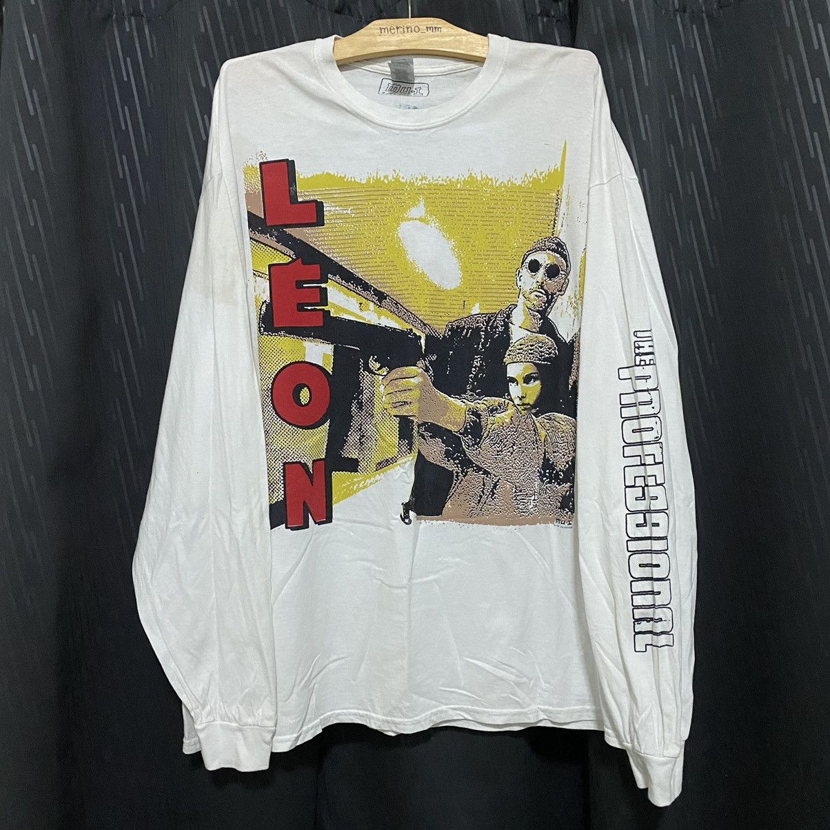Vintage LEON THE PROFESSIONAL HANDPRINT Size US XXL / EU 58 / 5 - 1 Thumbnail