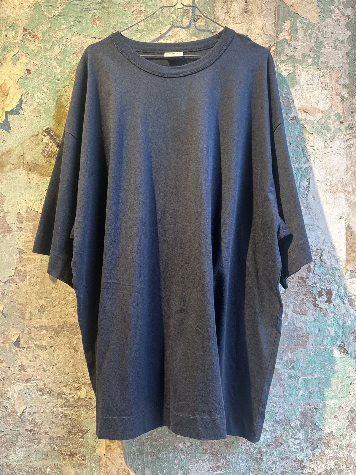 Dries Van Noten Dries Van Noten Oversized cotton jersey T-shirt Size US XL / EU 56 / 4 - 1 Thumbnail