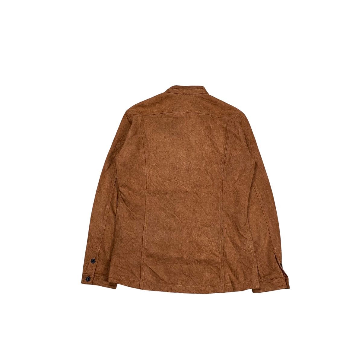 14th Addiction Nicole Club For Men Two-Way Zip Suede Jacket Size US M / EU 48-50 / 2 - 5 Thumbnail