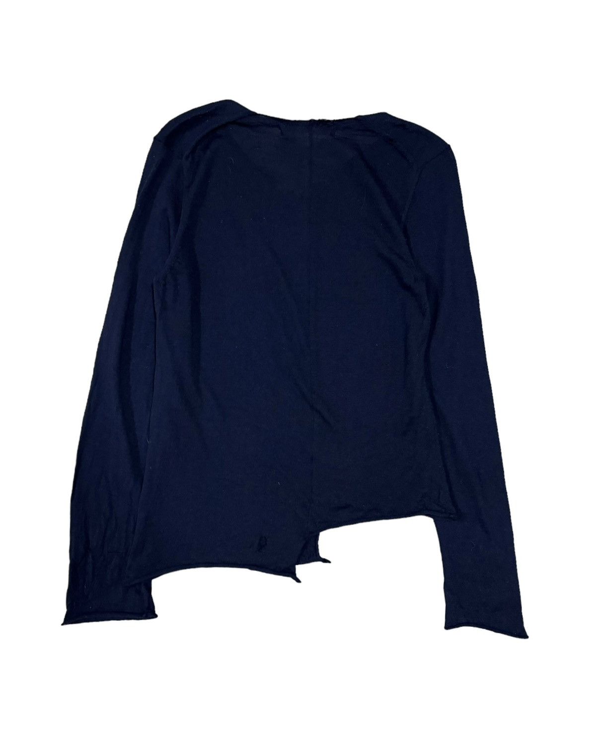Comme des Garcons × Comme des Garcons Homme Plus Comme Des Garçons Knitwear Wool Jumper Asymmetric Shirt Size US S / EU 44-46 / 1 - 2 Thumbnail
