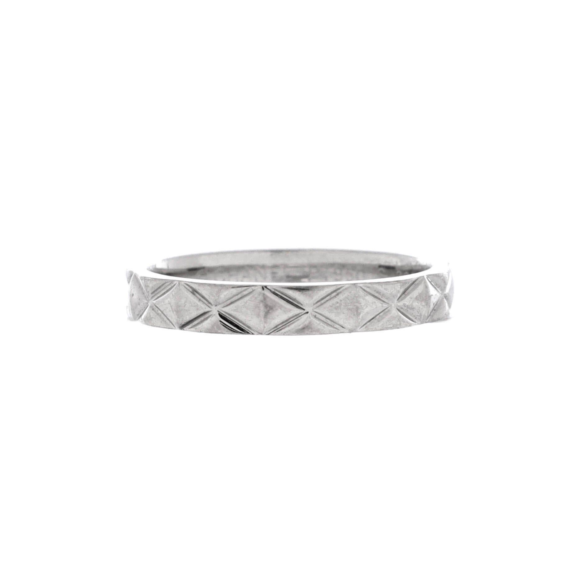 Chanel Matelasse Band Ring Size ONE SIZE - 1 Thumbnail