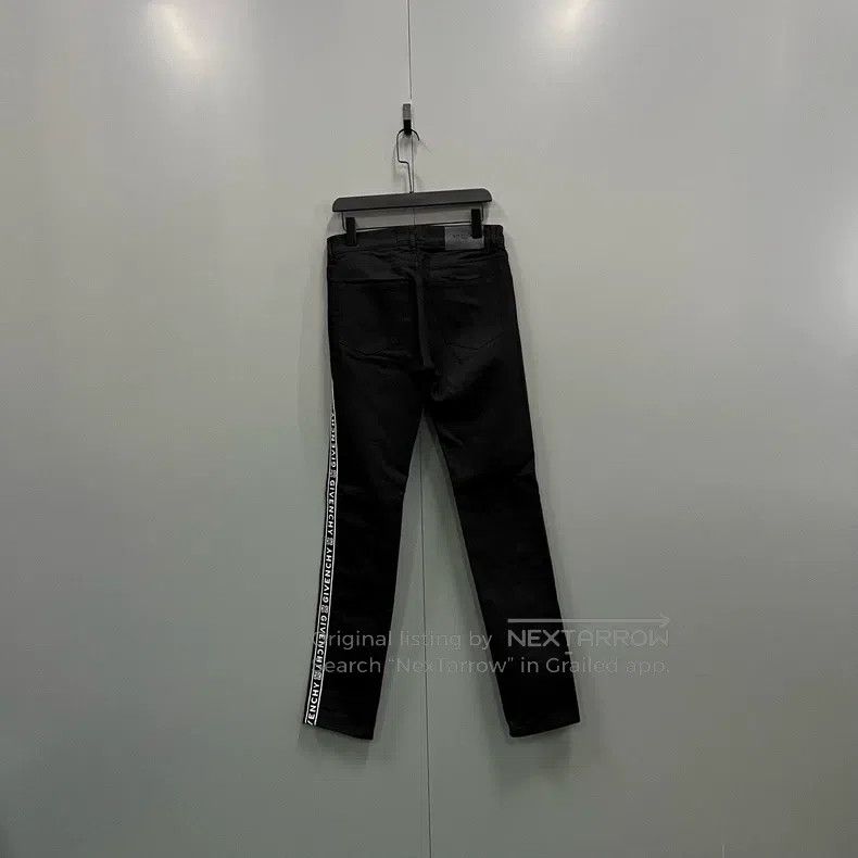Givenchy Givenchy Side Striped Logo Straight Leg Pants Size US 30 / EU 46 - 2 Thumbnail