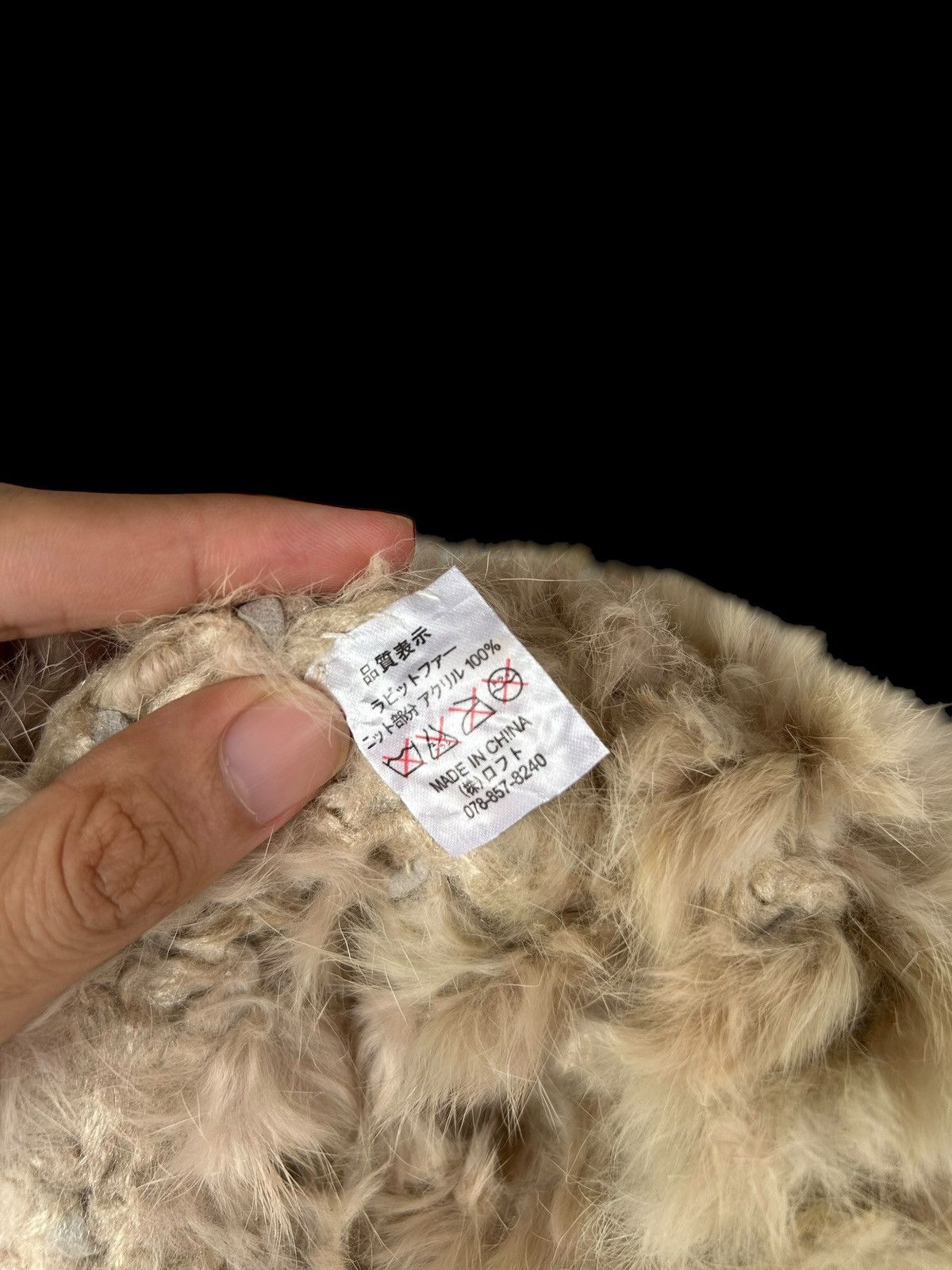 Japanese Brand × Kapital × Vintage Japanese Style Hairy Fur Distressed Beanie Hats Size ONE SIZE - 10 Thumbnail