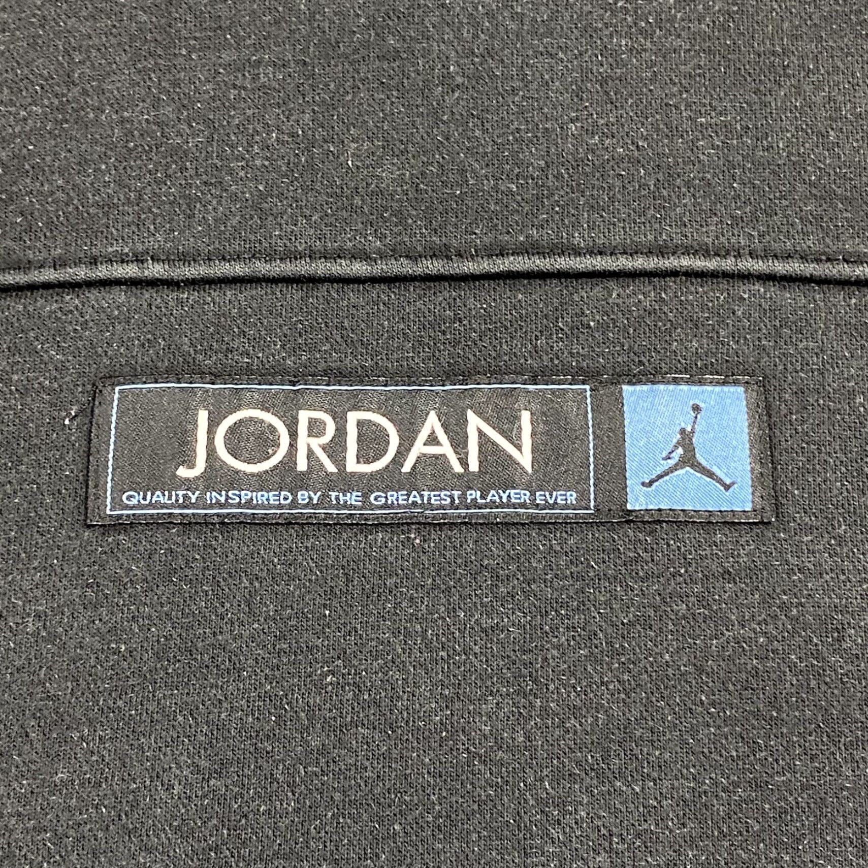 Jordan Brand VINTAGE Nike Air Jordan 12 Nubuck Pullover Hoodie Sweatshirt Men's XL Black Retro Basketball Heavy Size US XL / EU 56 / 4 - 8 Thumbnail